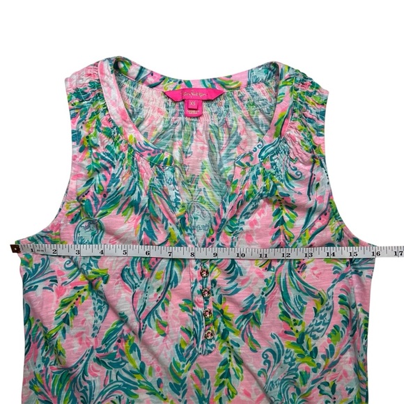 Lilly Pulitzer Essie Tank Top Unicorn Of The Sea Size Size XS - Picture 7 of 8